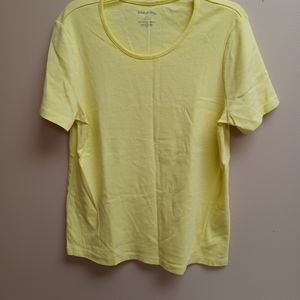 White Stag basic yellow tee